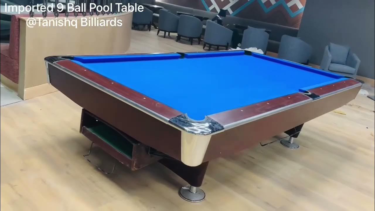 Imported American 8 Ball Billiard Pool Table at Best Price in Delhi