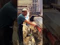 羊皮ジャケットの製作工程