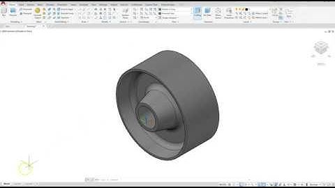 AutoCAD 3D - Simple Revolve