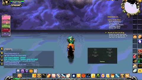 WORLD OF WARCRAFT WOW - glitched out of the map patch 4.0.1 new!!!