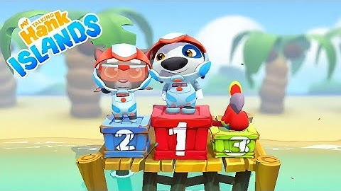 New Event!! Get New Outfit Limited | My Talking Hank: Islands Gameplay (Android, iOS Game) #tomhappy