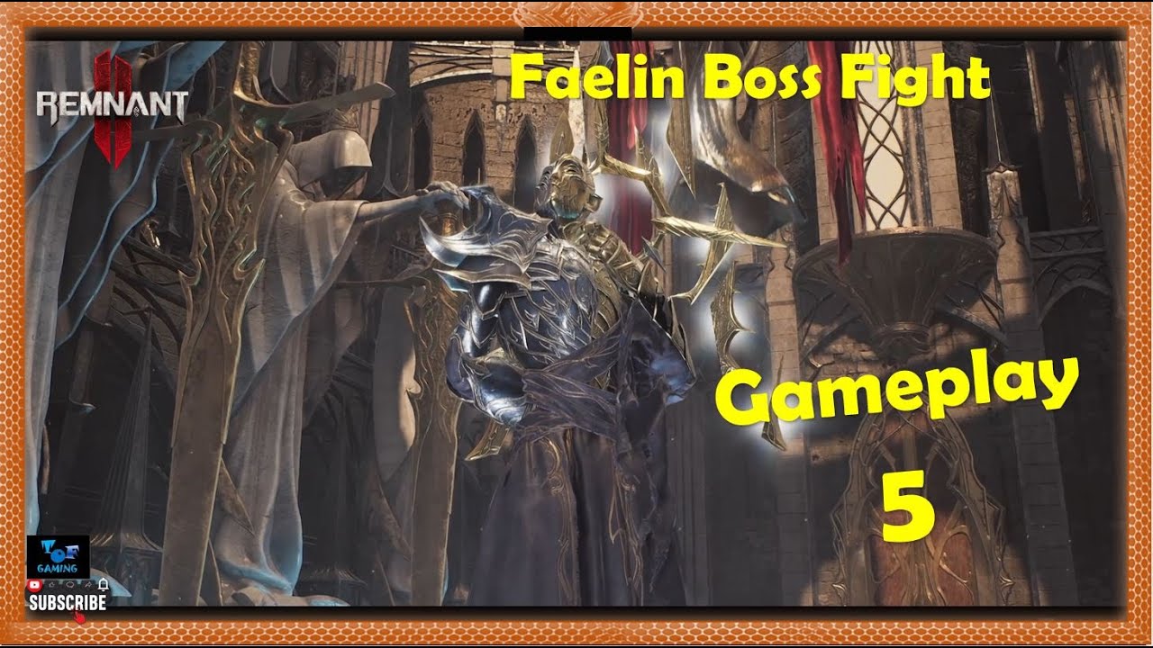 Remnant 2 Walkthrough Gameplay 5 | Find Mural Piece | Beatific Gallery | Faelin Boss Fight