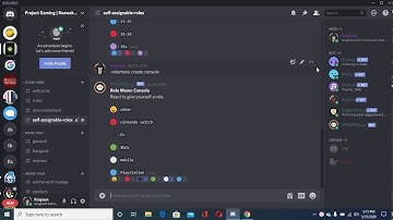 How to add self assign Roles on discord using the yagpdb bot