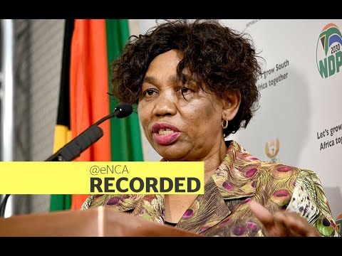 Minister Angie Motshekga Gives Update On School Readiness Youtube [ 360 x 480 Pixel ]