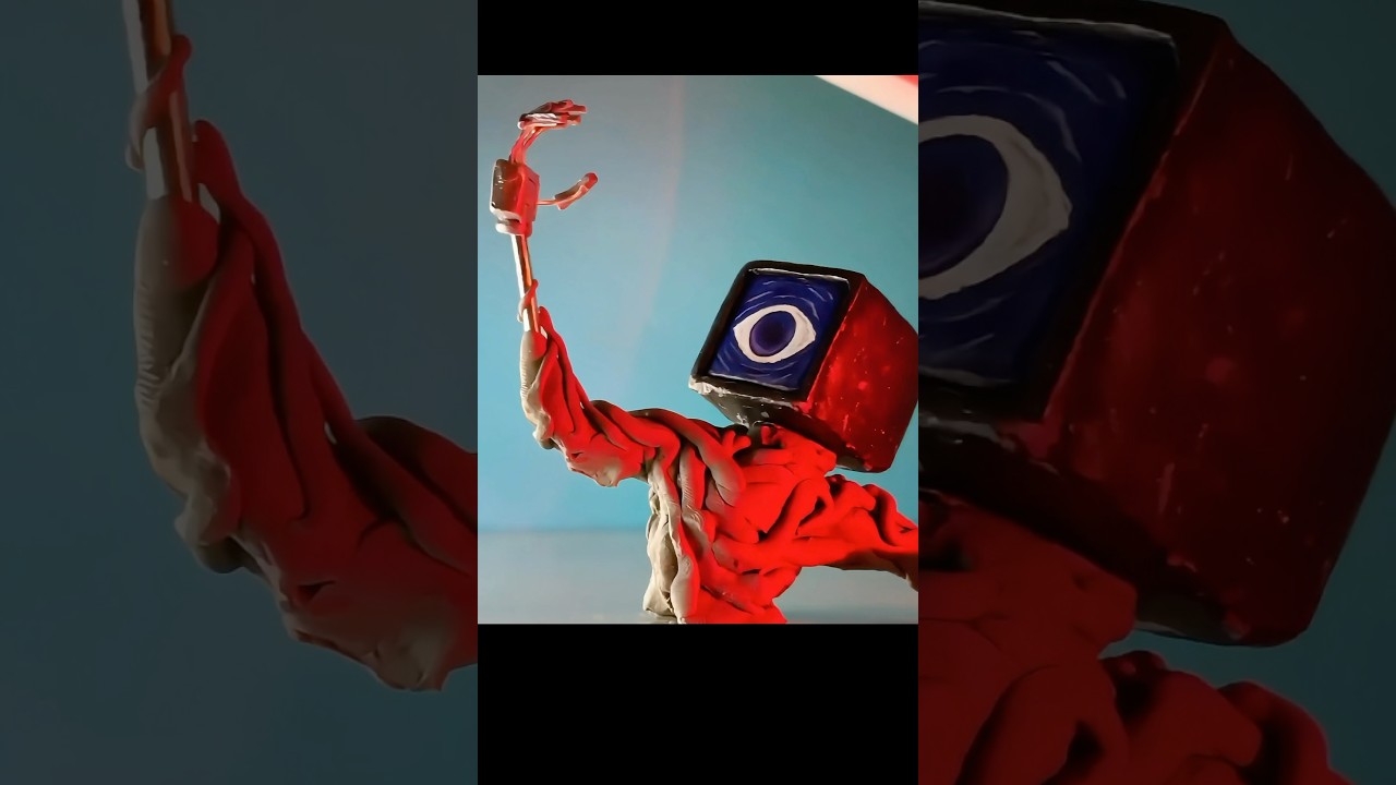 ➤ DOCTOR HARLEY SAWYER |POPPY PLAYTIME chapter CLAY ANIMATION #polymerclay #poppyplaytime #diy