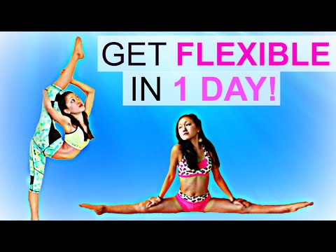 How to get FLEXIBLE in ONE DAY!