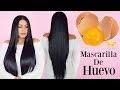 Mascarilla de huevo 🥚Cabello súper suave y brillante en 1 día 💝 Egg hair mask 🥚 Fashionbycarol