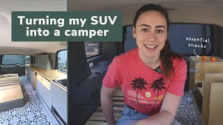 Turning my GMC Yukon into an offgrid camper