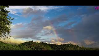 Cloud Timelapse  ||  Time Lapse Cloud And With Rainbow  ||  Timelapse video of the monsoon clouds