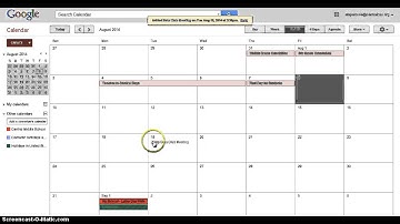 CMS Google Calendar