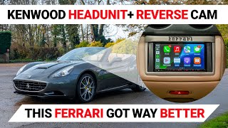 Ferrari California Head Unit Upgrade | Kenwood Stereo & Reverse Camera Install