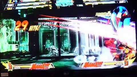 Marvel vs Capcom 3 Epic wolverine 50 hit combo