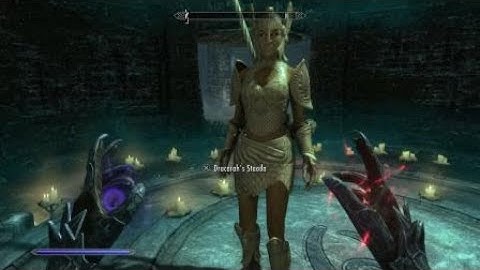 Skyrim How to get Staada from the Atronach Forge