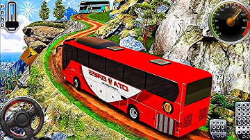 Offroad Bus Simulator 3D Game - Euro Bus Driving Simulator 2025 - Android Gameplay.
