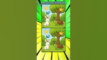 3 the differences #findthedifferences #puzzle