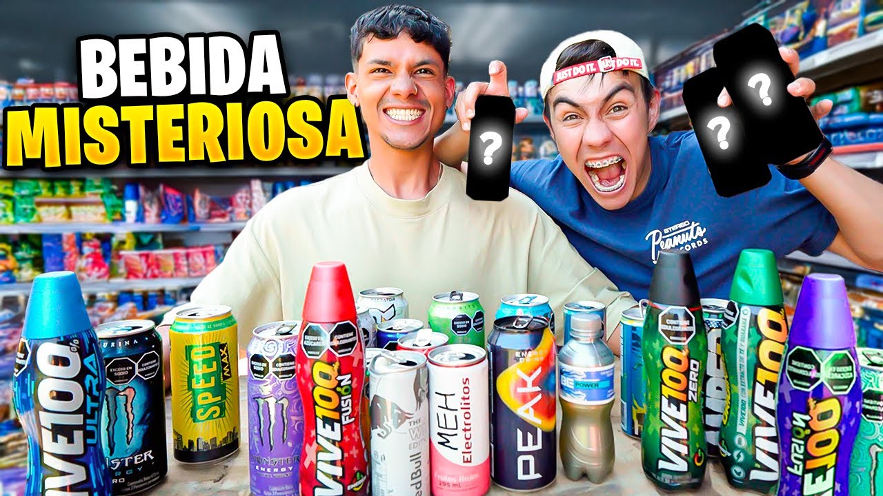 Probamos todos los energizantes del mercado, menú oculto increíble