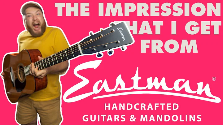 First Impressions of Eastman Guitars...E10D and E6 OM with torrefied tops!