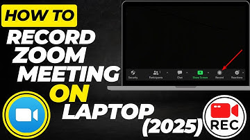 How to Record Zoom Meeting on Laptop (2025 Guide) | Zoom Recording Tutorial