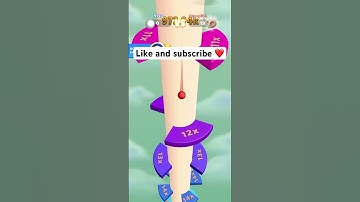 Helix Jump: Level 2870 #helixjump #gaming #mobile #shorts