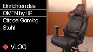 Einrichten des OMEN by HP Citadel Gaming Stuhl: HP How To For You | HP Support