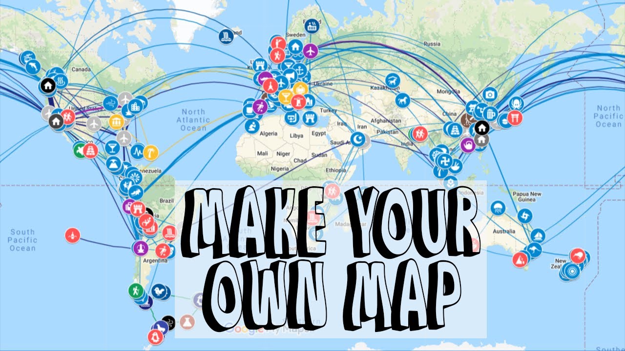 make travel map google