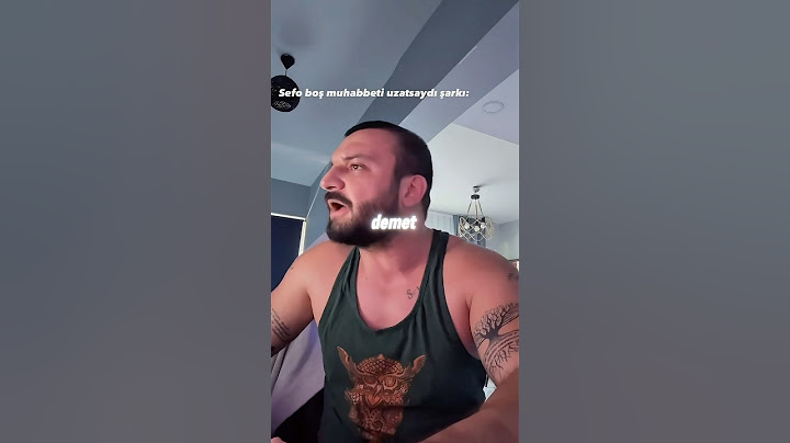Aykut elmas sefonun son şarkısına böyle bir video çekti; sefo boşmuhabbeti birazdaha uzatsaydı.#edit