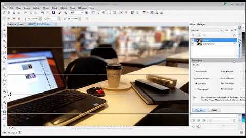 Corel Photo-Paint X7 using Bokeh Blur & Dodge Burn effect with Stefan Lindblad