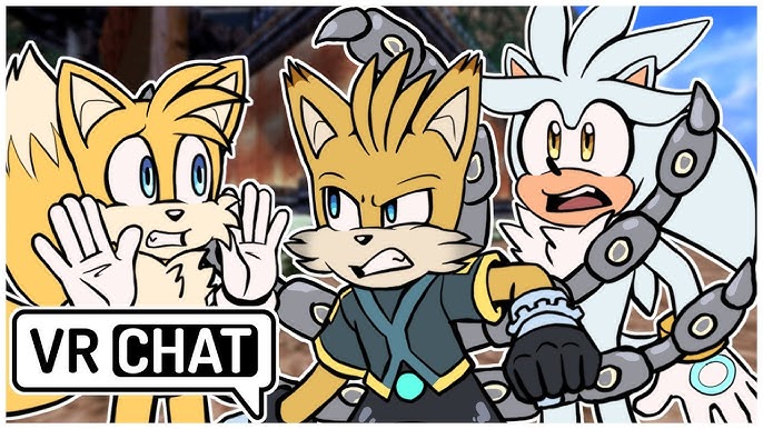 Super Tails Fights Tails.EXE! [Feat: Silver] (VR Chat) 