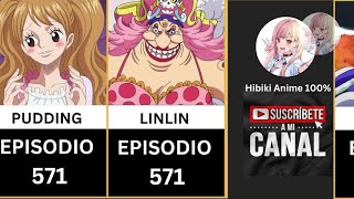 Personajes de ONE PIECE y Su primera Aparición en [EPISODIO]