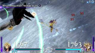 Dissidia Final Fantasy - Cloud vs. The Emperor