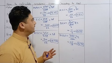 How to calculate academic score for etea test || How to Find academic marks for teaching posts