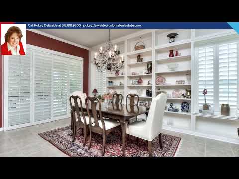 109 Durango Trail, Georgetown, TX home video tour