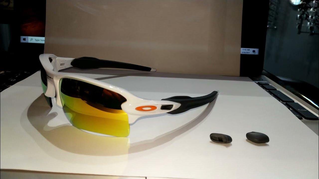 How to change Oakley Flak 2.0 nose pads YouTube
