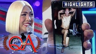 Vice gets shocked after Vhong showed his throwback photo | It's Showtime Mr. Q and A
