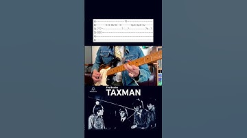 Thumbnail of 【TAB】Taxman / The Beatles （Guitar Solo）#60s#guitarcover#fender#shorts#georgeharrison#ギター#ビートルズ