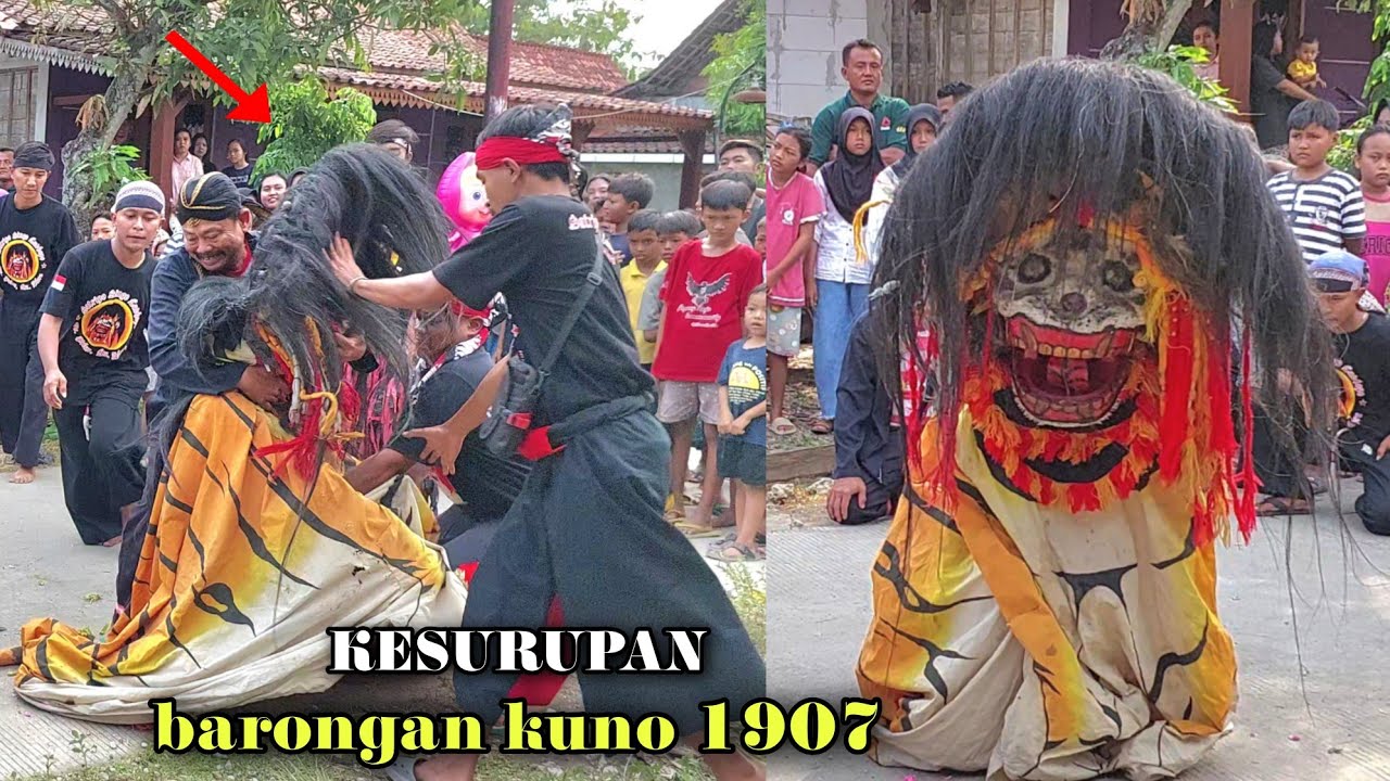 KESURUPAN !! Aksi Barongan Blora Kuno Seni Barong Satriyo Singo Ludhoyo pelem