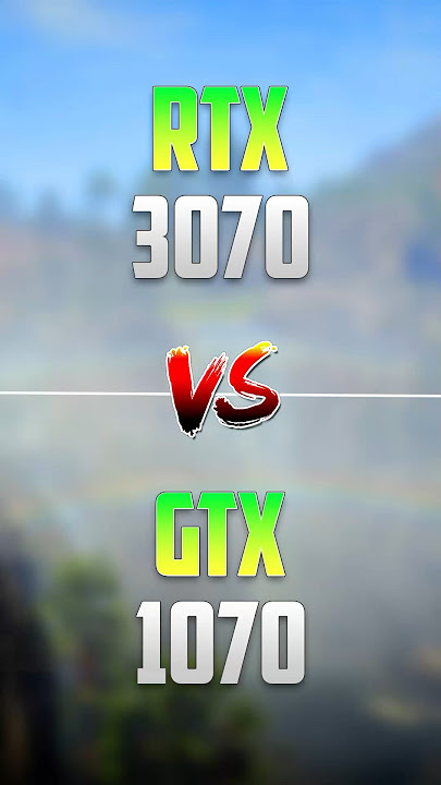 GTX 1070 vs RTX 3070