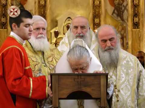 საკვირაო მსახურება, ყოვლადწმინდა სამების საპატრიარქო ტაძარი, 8 იანვარი , 2017 წელი