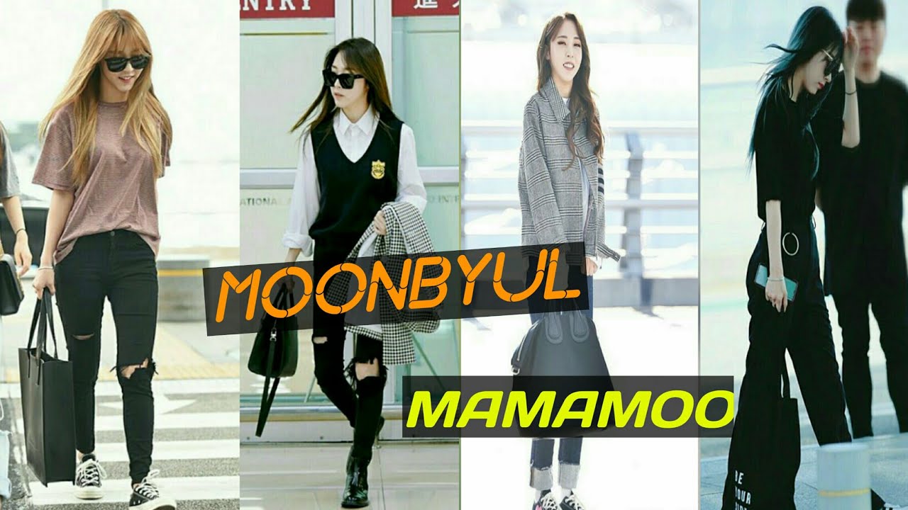 Moonbyul Mamamoo Fashion Boyish Style Youtube