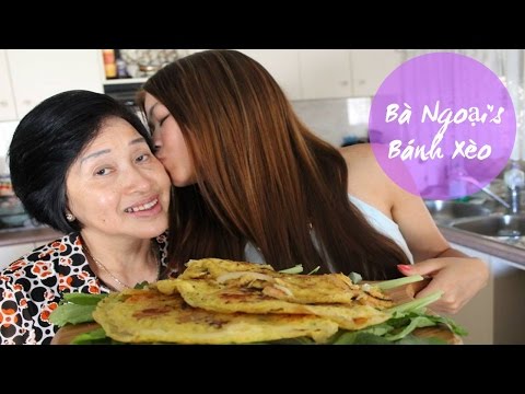 Banh Xeo with my Ba Ngoai (Traditional Vietnamese Pancake)
