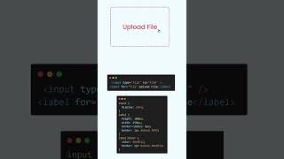 File Upload in HTML & CSS screenshot 2