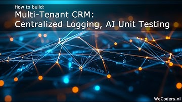 .NET 9 Centralized Logging & Error Handling: Serilog to SQL (API & Blazor) + AI Unit Testing