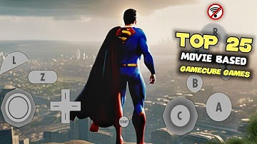 Top 25 Movie Based Dolphin Emulator Games for Android || Gamecube Games