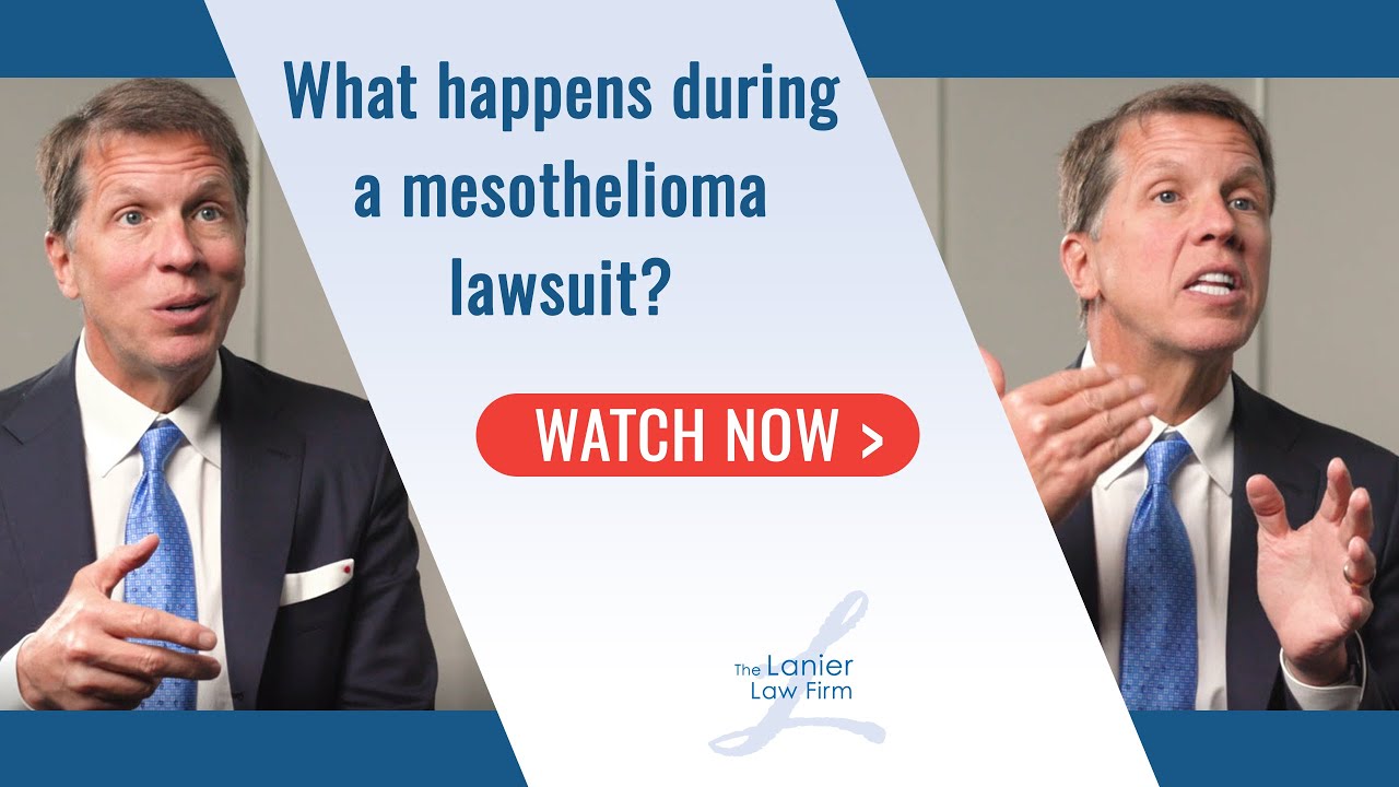 What happens during a Mesothelioma law suit?