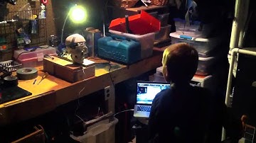 Arduino Face Tracking Skull