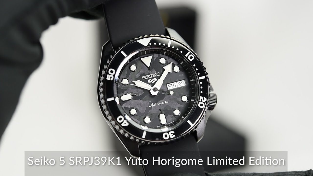 Seiko - 5 Sports Yuto Horigome LE Automatic GMT