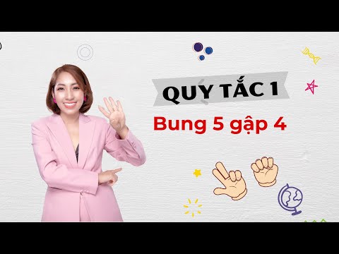 Video TOÁN FINGER MATH HÀN CHO BÉ :Bài 6: Quy tắc 1 ( Bung 5... - youtube