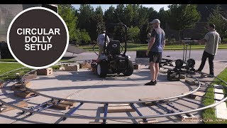 Setting Up a Circular Dolly Track - Professional Motion Picture Tech - Cinema Tools Pro Tip #1: