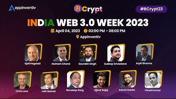 Web 3.0 Day - BCrypt : INDIA WEB 3.0 WEEK 2023