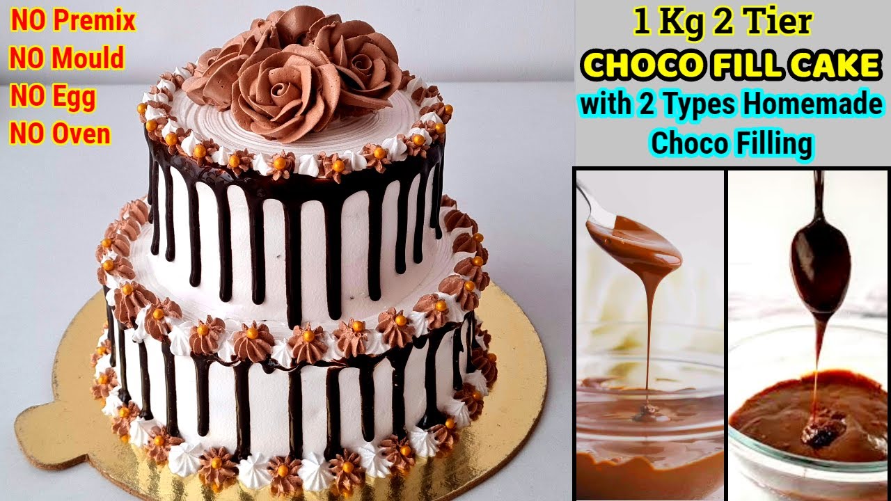 1/2 Kg Egg Less Chocolate Cake to India